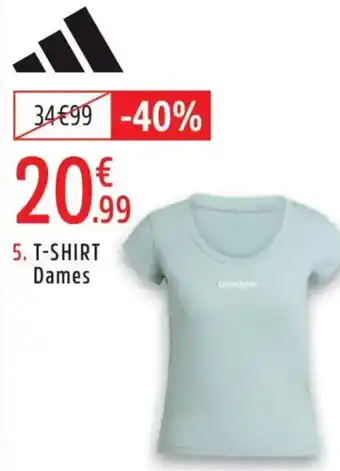 Intersport T-shirt dames aanbieding