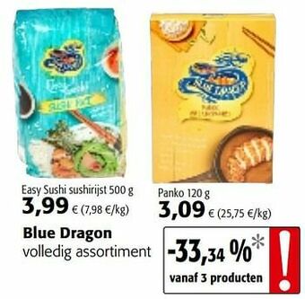 Blue dragon volledig assortiment