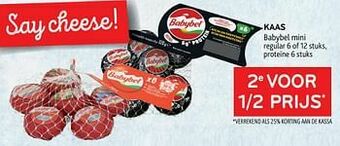 Alvo Kaas babybel mini 2e voor 1-2 prijs aanbieding