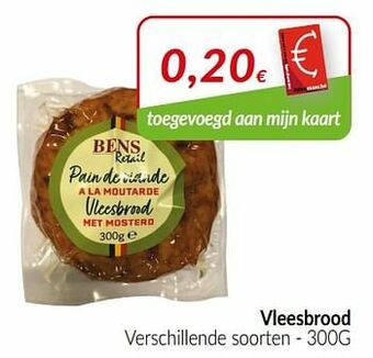 Intermarché Vleesbrood aanbieding