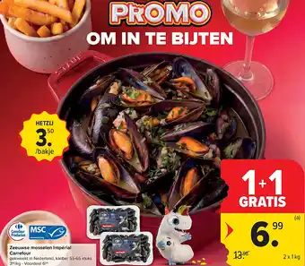 Carrefour Moules de Zélande Impérial Carrefour aanbieding