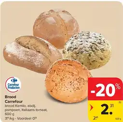 Carrefour Brood Carrefour aanbieding