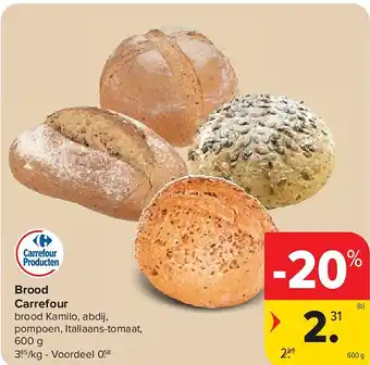 Carrefour Brood Carrefour aanbieding