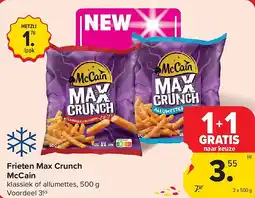 Carrefour Frites Max Crunch McCain aanbieding