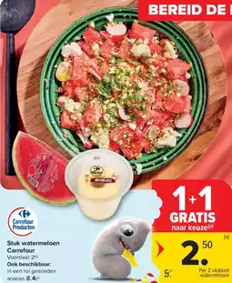 Carrefour Market Stuk watermeloen carrefour aanbieding