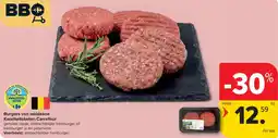 Carrefour Market Burgers van weidekoe kwaliteitsketen carrefour aanbieding