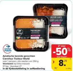 Carrefour Market Aziatische bereide gerechten carrefour traiteur world aanbieding