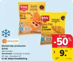 Carrefour Market Glutenvrije producten schär aanbieding