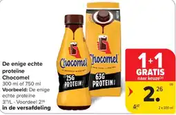 Carrefour Market De enige echte proteïne chocomel aanbieding