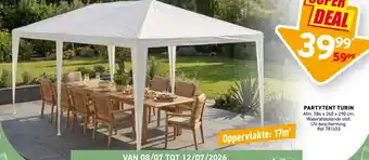 Partytent turin