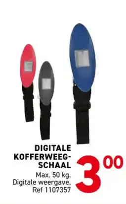 Trafic Digitale kofferweegschaal aanbieding