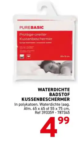 Trafic Waterdichte badstof kussenbeschermer aanbieding