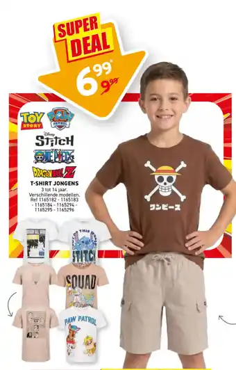 T-shirt jongens