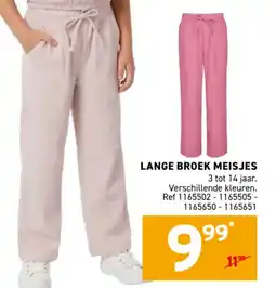 Trafic Lange broek meisjes aanbieding