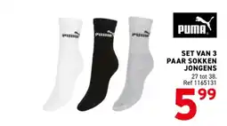 Trafic Set van 3 paar sokken jongens aanbieding