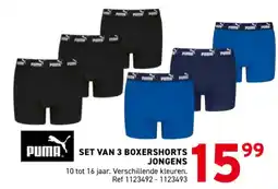 Trafic Set van 3 boxershorts jongens aanbieding