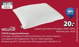 Jysk Stryn traagschuimkussen aanbieding