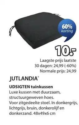 Jysk Udsigten tuinkussen aanbieding