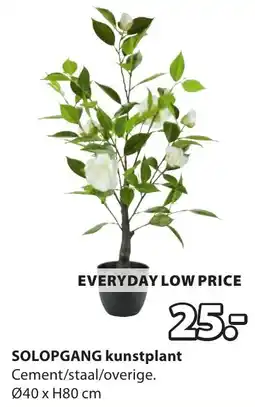 Jysk Solopgang kunstplant aanbieding