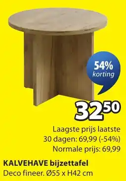 Jysk Kalvehave bijzettafel aanbieding