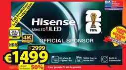 ElectroStock Hisense Mini ULED aanbieding