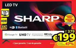 ElectroStock Sharp LED TV aanbieding