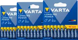 Coolblue Varta Longlife Power AAA Pack 30 stuks aanbieding
