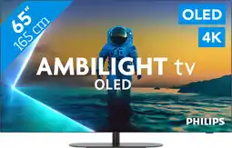 Coolblue Philips Ambilight 65'' OLED810 4K (2025) aanbieding