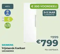 Exellent SIEMENS Vrijstaande Koelkast SXKS36NEWCM aanbieding