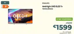 Exellent PHILIPS Ambilight UHD OLED Tv aanbieding