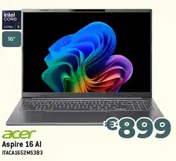 Exellent acer Aspire 16 AI aanbieding