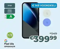 Exellent Pixel 10a aanbieding