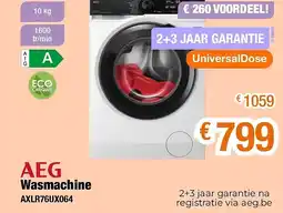 Expert AEG Wasmachine aanbieding