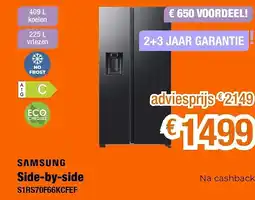 Expert SAMSUNG Side-by-side aanbieding