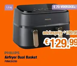 Expert Airfryer Dual Basket aanbieding