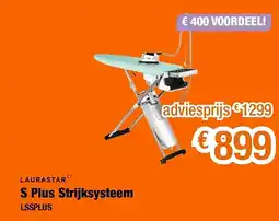 Expert S Plus Strijksysteem aanbieding