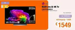 Expert LG OLED evo Al 4K Tv aanbieding