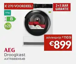 Selexion AEG Droogkast AXTR88BX64B aanbieding