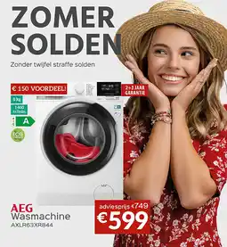 Selexion AEG Wasmachine AXLR63XR844 aanbieding