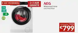 Selexion AEG Wasmachine AXLR76UX064 aanbieding