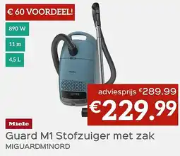 Selexion Guard M1 Stofzuiger met zak aanbieding
