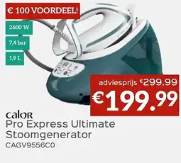 Selexion calor Pro Express Ultimate Stoomgenerator aanbieding