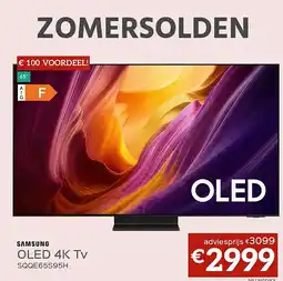 Selexion SAMSUNG OLED 4K TV SQQE65S95H aanbieding