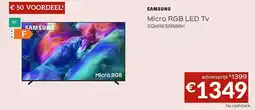 Selexion SAMSUNG Micro RGB LED TV aanbieding