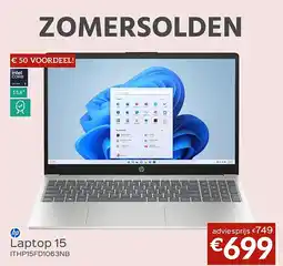 Selexion Hp Laptop 15 ITHP15FD1063NB aanbieding