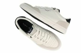 Berca Shoes Pepe Jeans Sneaker Laag Kenton Original 73 Pms 30746 800 - Wit aanbieding