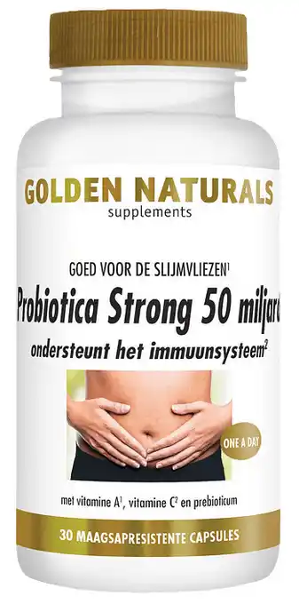 Golden Naturals Probiotica Strong 50 Miljard Capsules