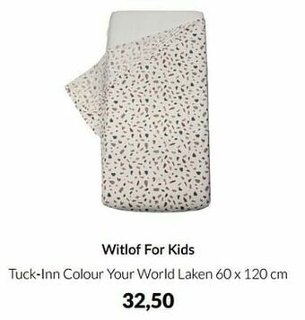 Witlof for kids tuck-inn colour your world laken