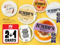 Jumbo Jumbo's tapas aanbieding