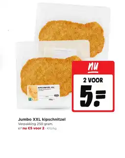 Jumbo Jumbo xxl kipschnitzel aanbieding